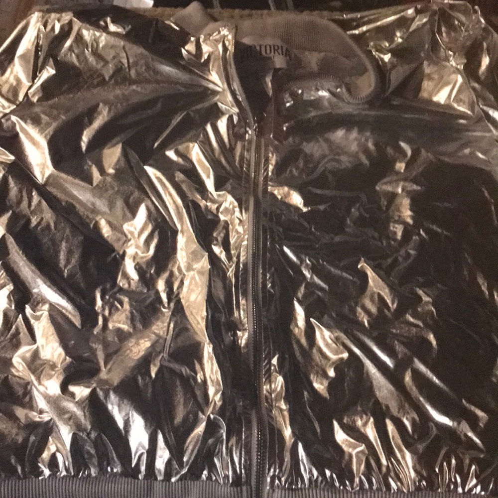 Victoria Secret silver jacket. Never worn.
